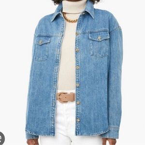 Tuckernuck jean shacket - size M